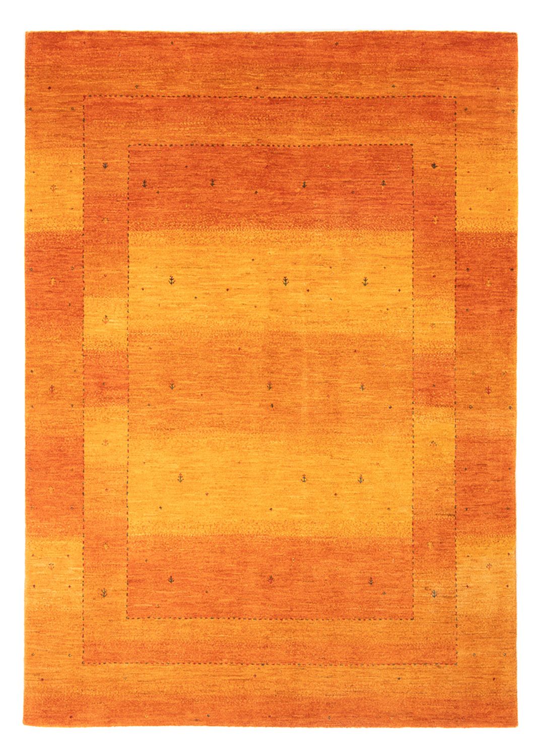 Gabbeh Teppich - Loribaft Perser - 209 x 155 cm - orange