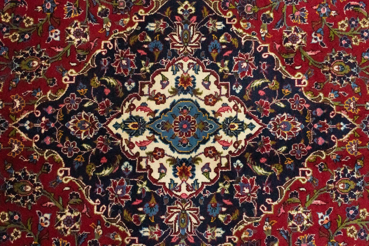 Perserteppich - Keshan 368 x 250 cm - rot