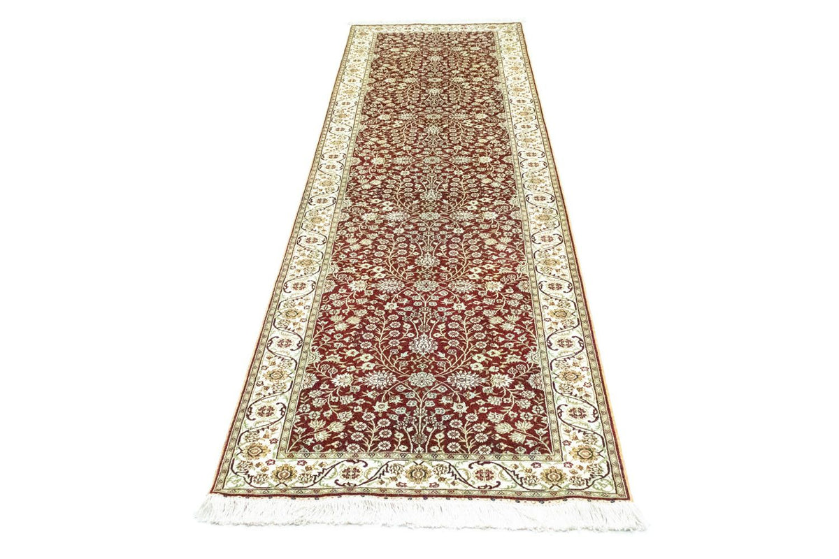 Orientteppich - Hereke 300 x 78 cm - rot