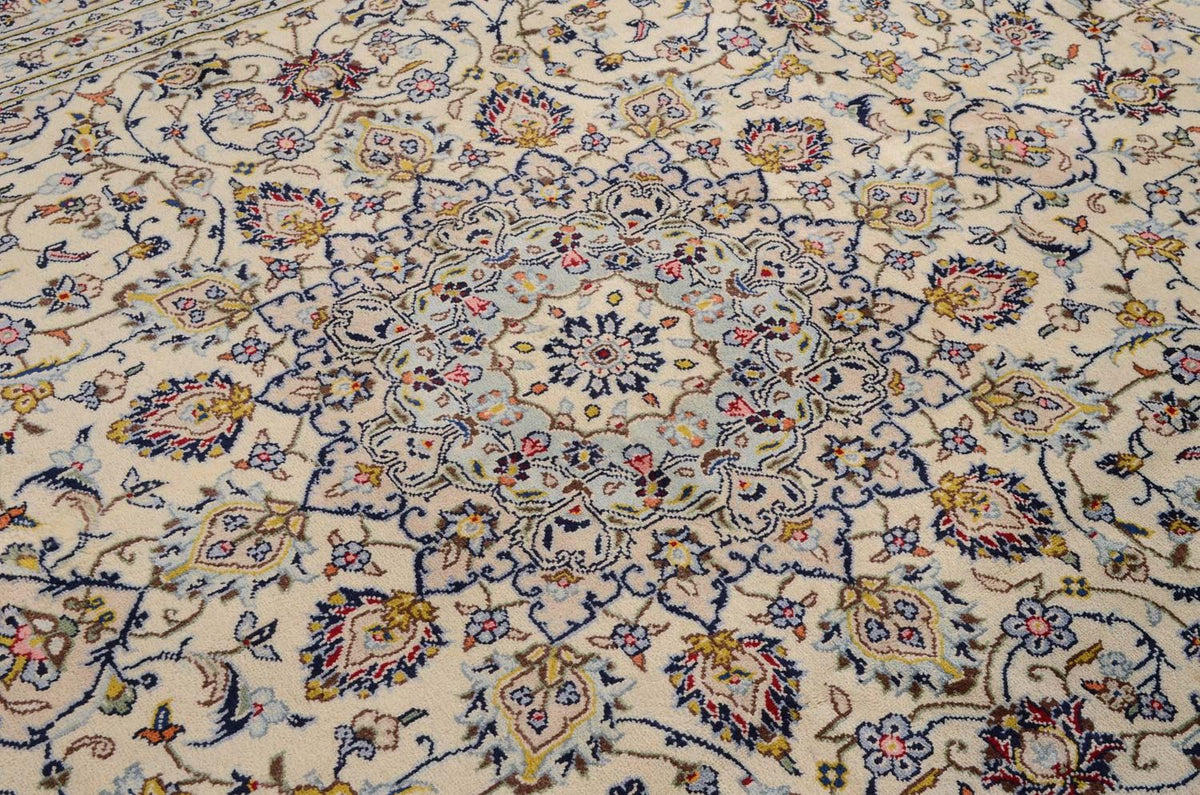 Perserteppich - Keshan 361 x 247 cm - beige