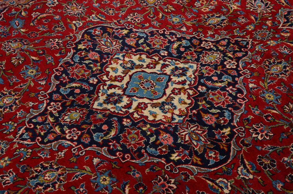 Perserteppich - Keshan 352 x 246 cm - rot