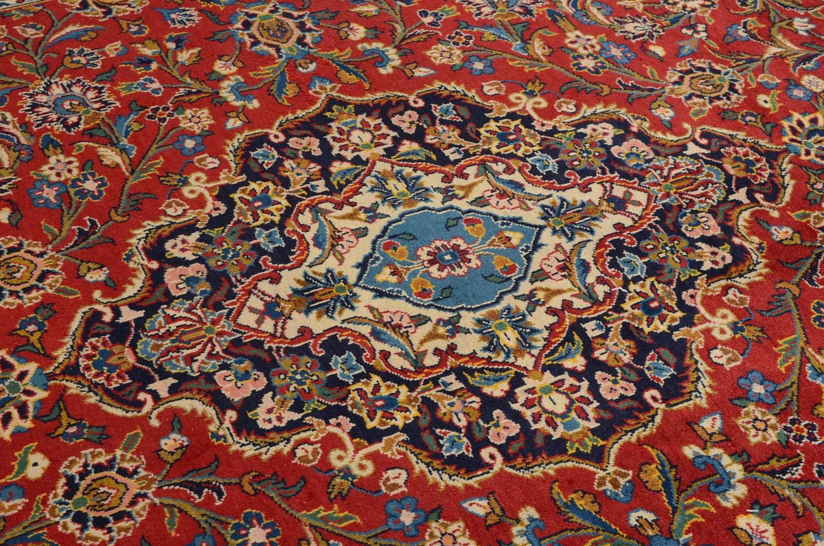 Perserteppich - Keshan 359 x 252 cm - rot