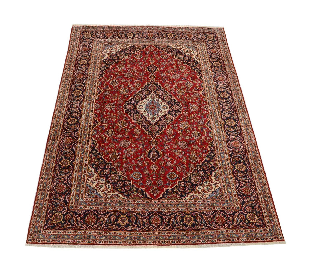 Perserteppich - Keshan 347 x 240 cm - rot