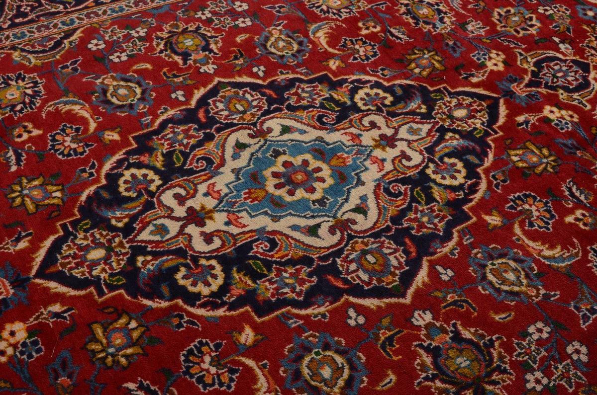 Perserteppich - Keshan 261 x 180 cm - rot
