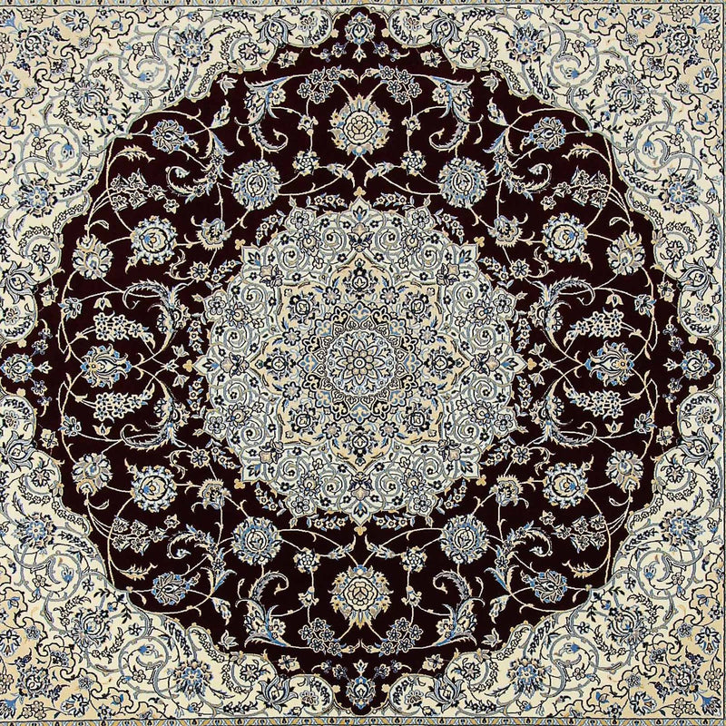 Perserteppich - Nain - Premium 260 x 252 cm Quadratischer Teppich