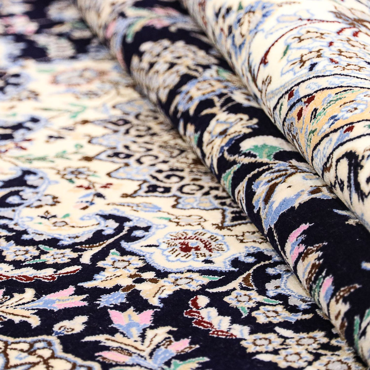 Perserteppich - Nain - Premium 246 x 162 cm Teppich Wohnzimmer