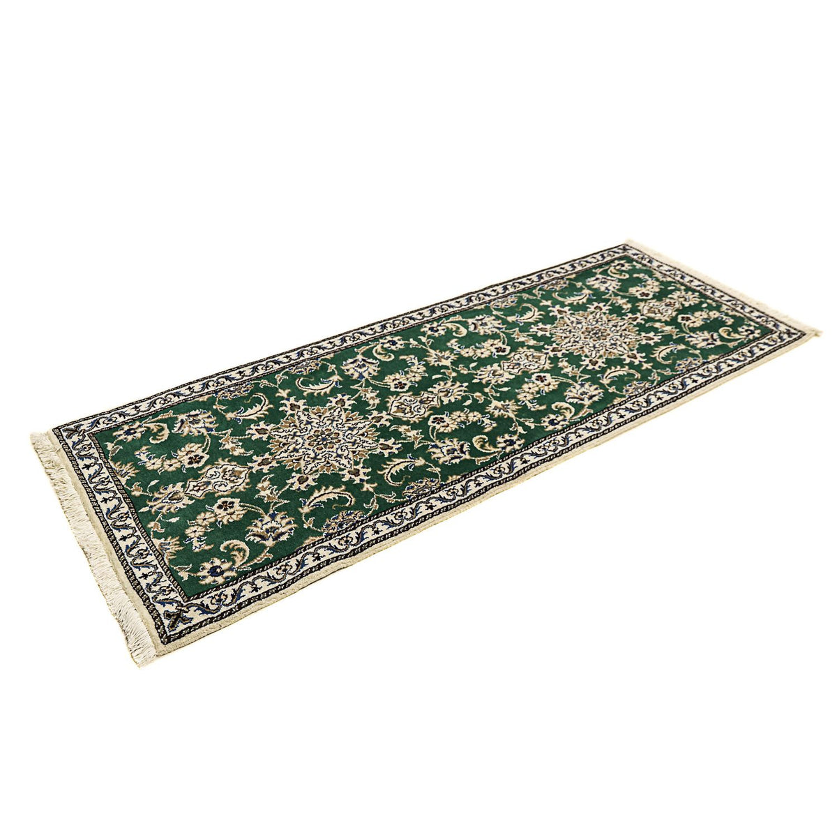 Perserteppich - Nain 200 x 74 cm Teppich Läufer