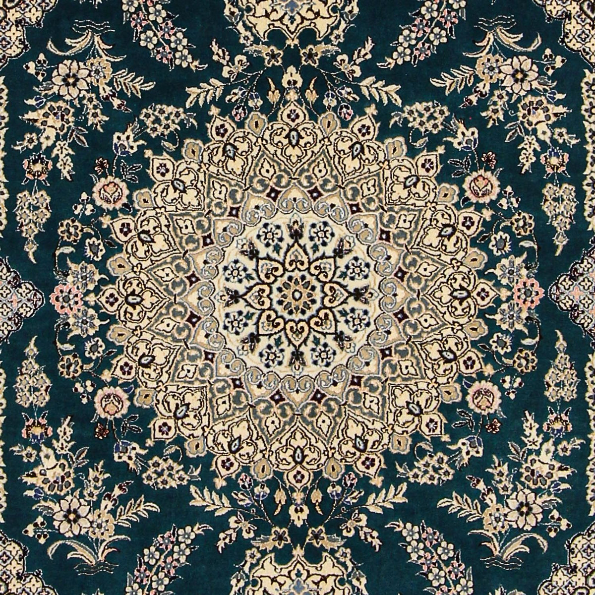 Perserteppich - Nain - Premium 234 x 156 cm Teppich Wohnzimmer