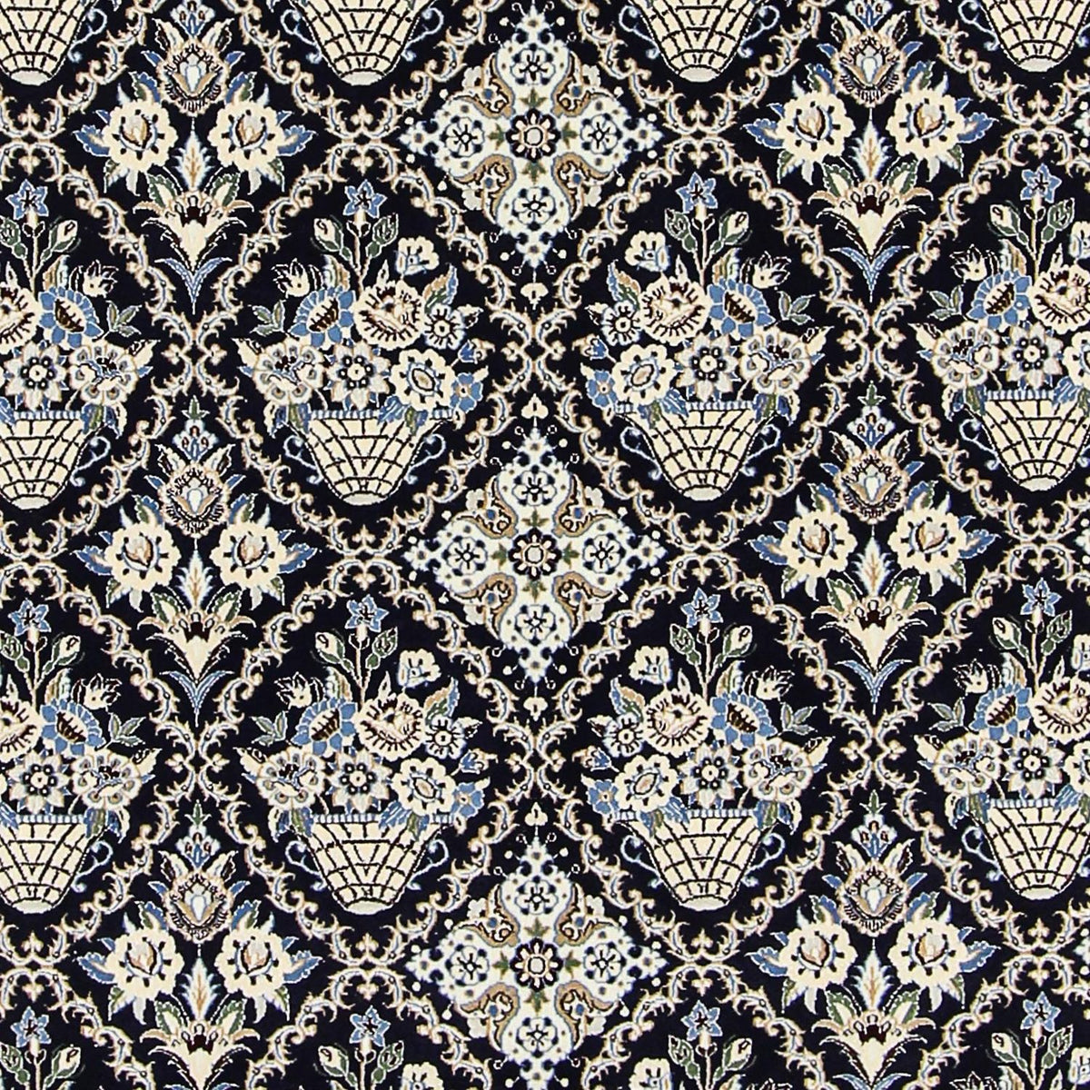 Perserteppich - Nain - Premium 243 x 151 cm Wohnzimmer Teppich