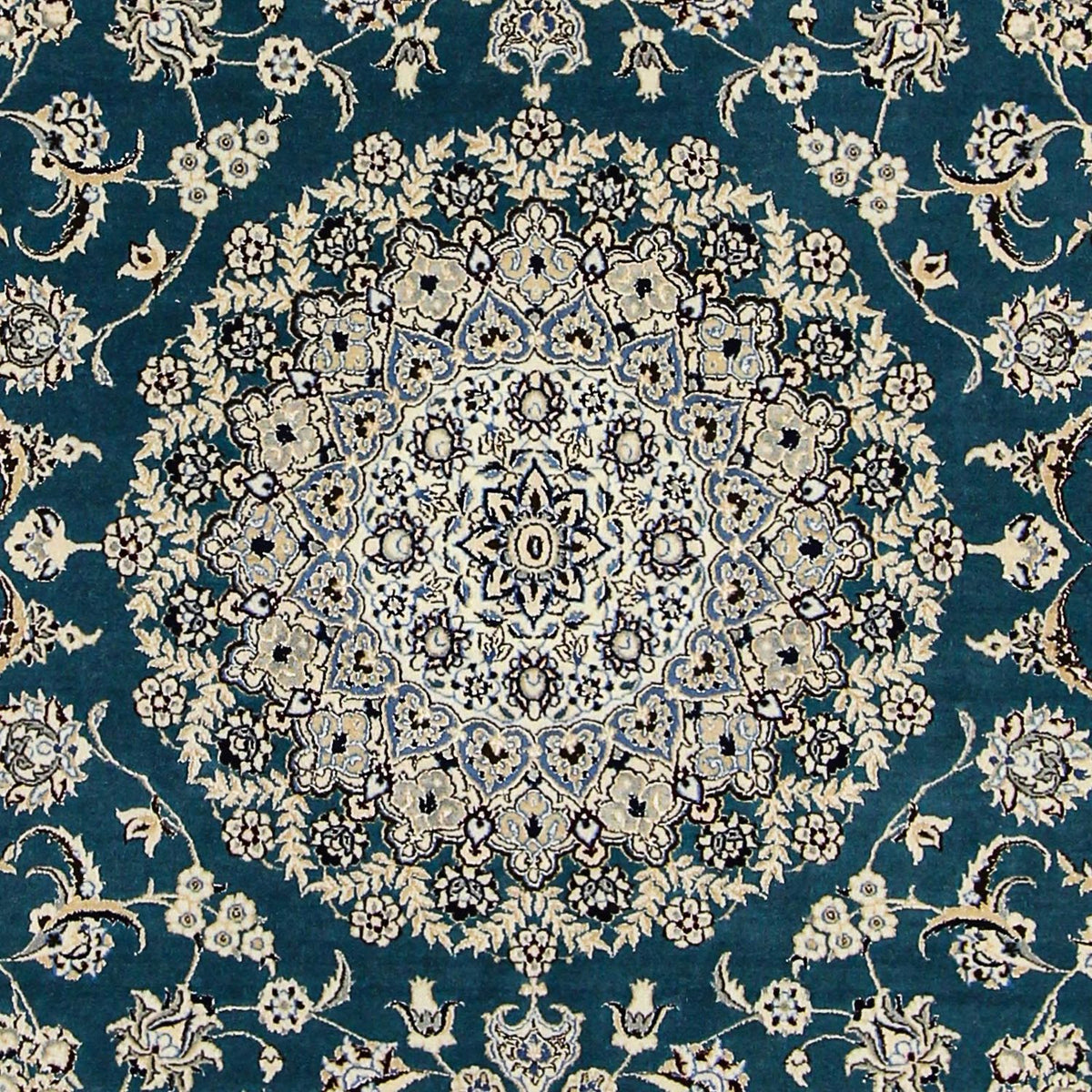 Perserteppich - Nain - Premium 244 x 200 cm Teppich Wohnzimmer