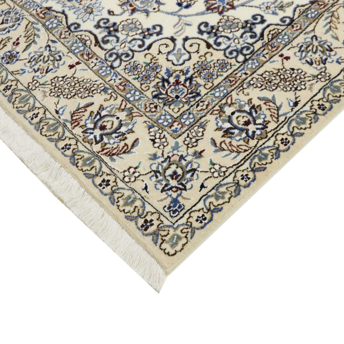 Perserteppich - Nain - Royal - 215 x 126 cm - beige