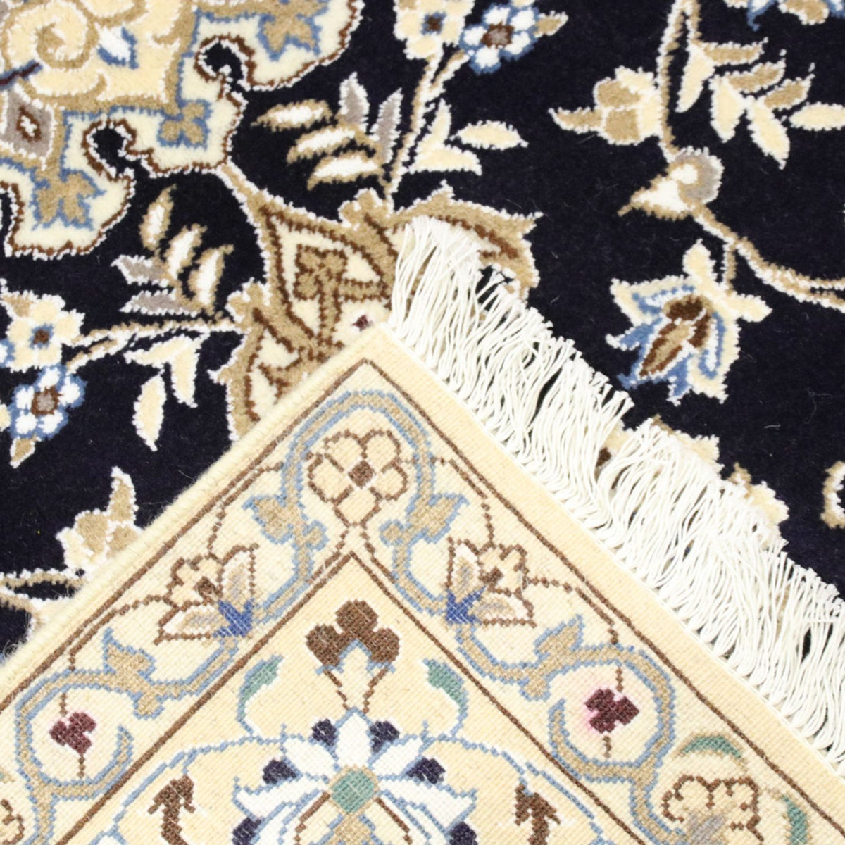 Perserteppich - Nain - Royal - 233 x 155 cm - weinrot