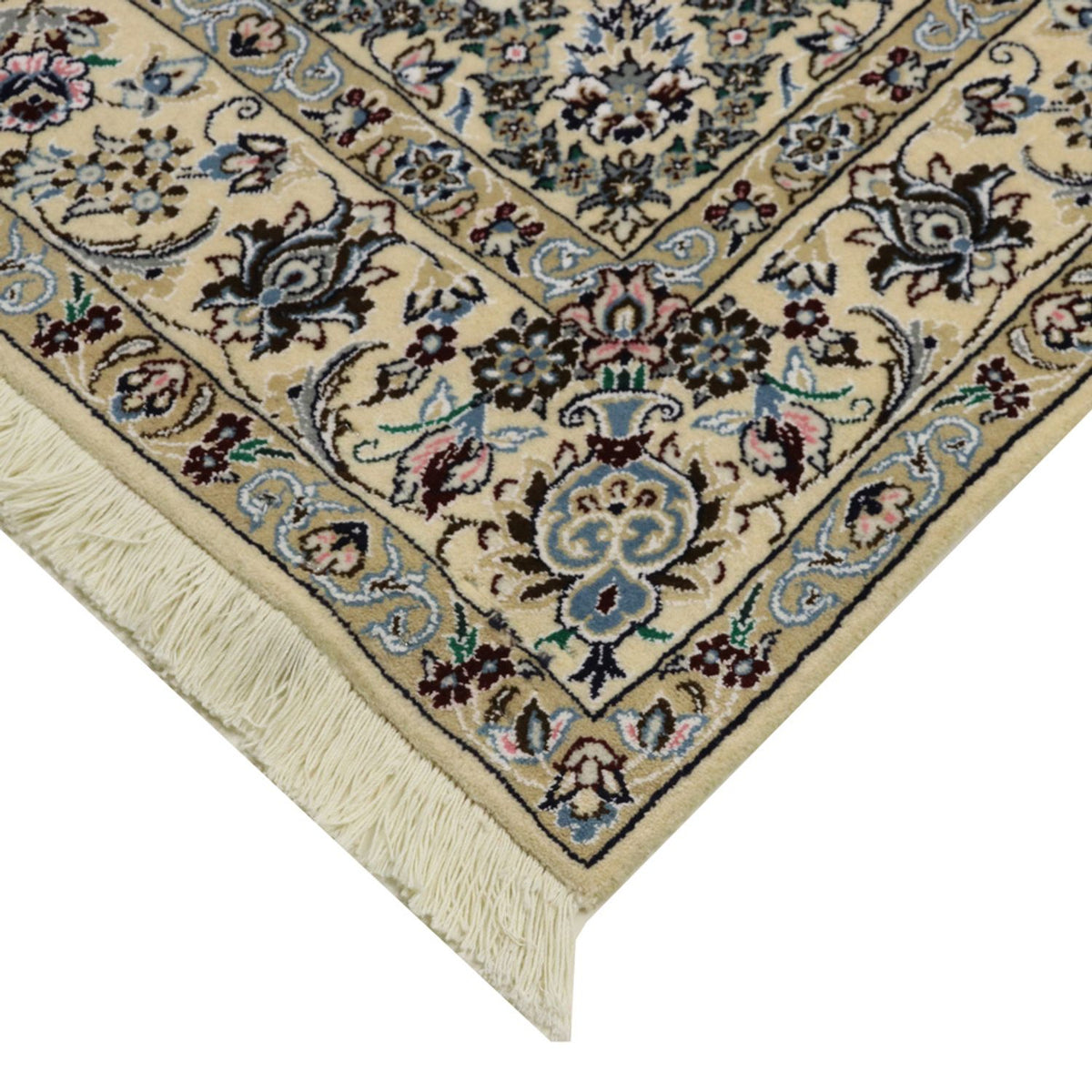 Perserteppich - Nain - Royal - 259 x 156 cm - grün