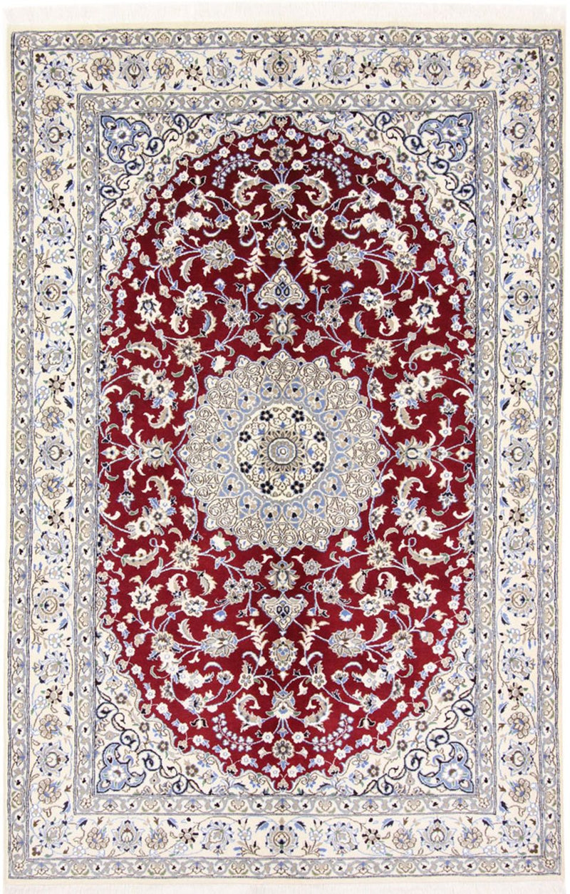 Perserteppich - Nain - Royal - 240 x 158 cm - rot