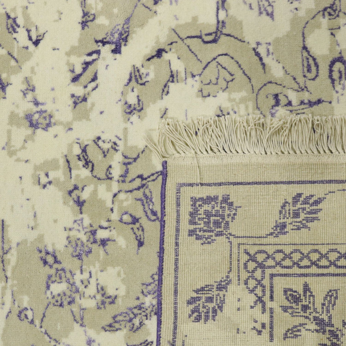 Designer Teppich - 310 x 249 cm - taupe