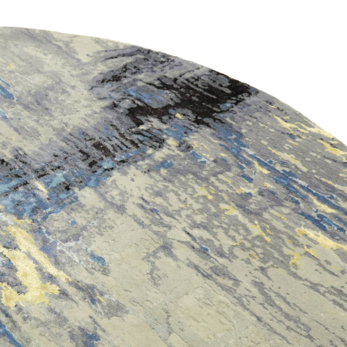 Designer Teppich rund - 249 x 249 cm - mehrfarbig