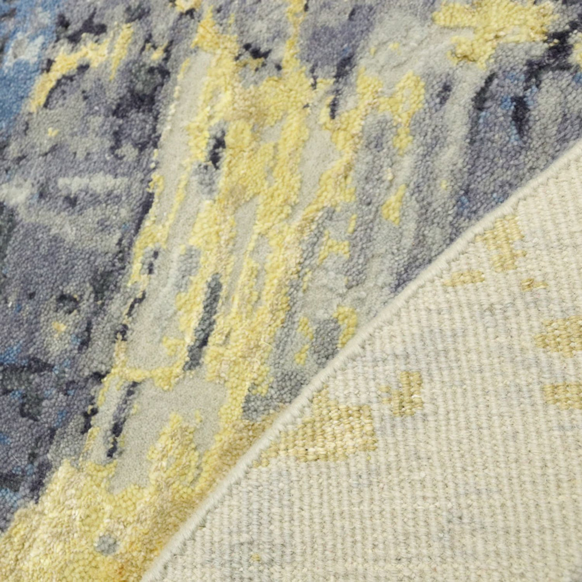 Designer Teppich rund - 249 x 249 cm - mehrfarbig