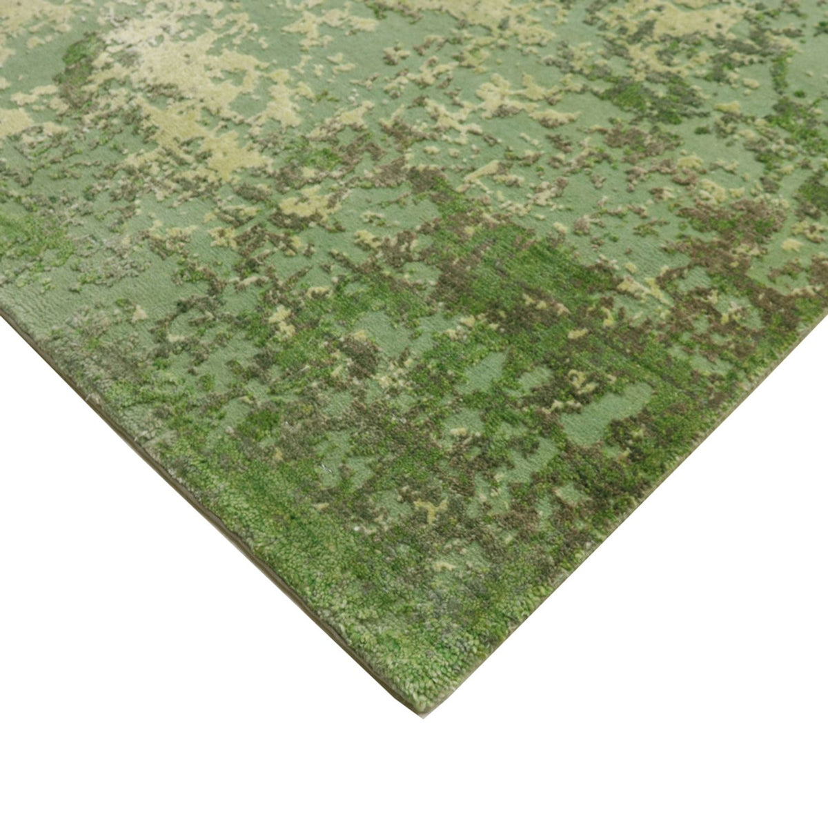 Designer Teppich - 247 x 175 cm - grün