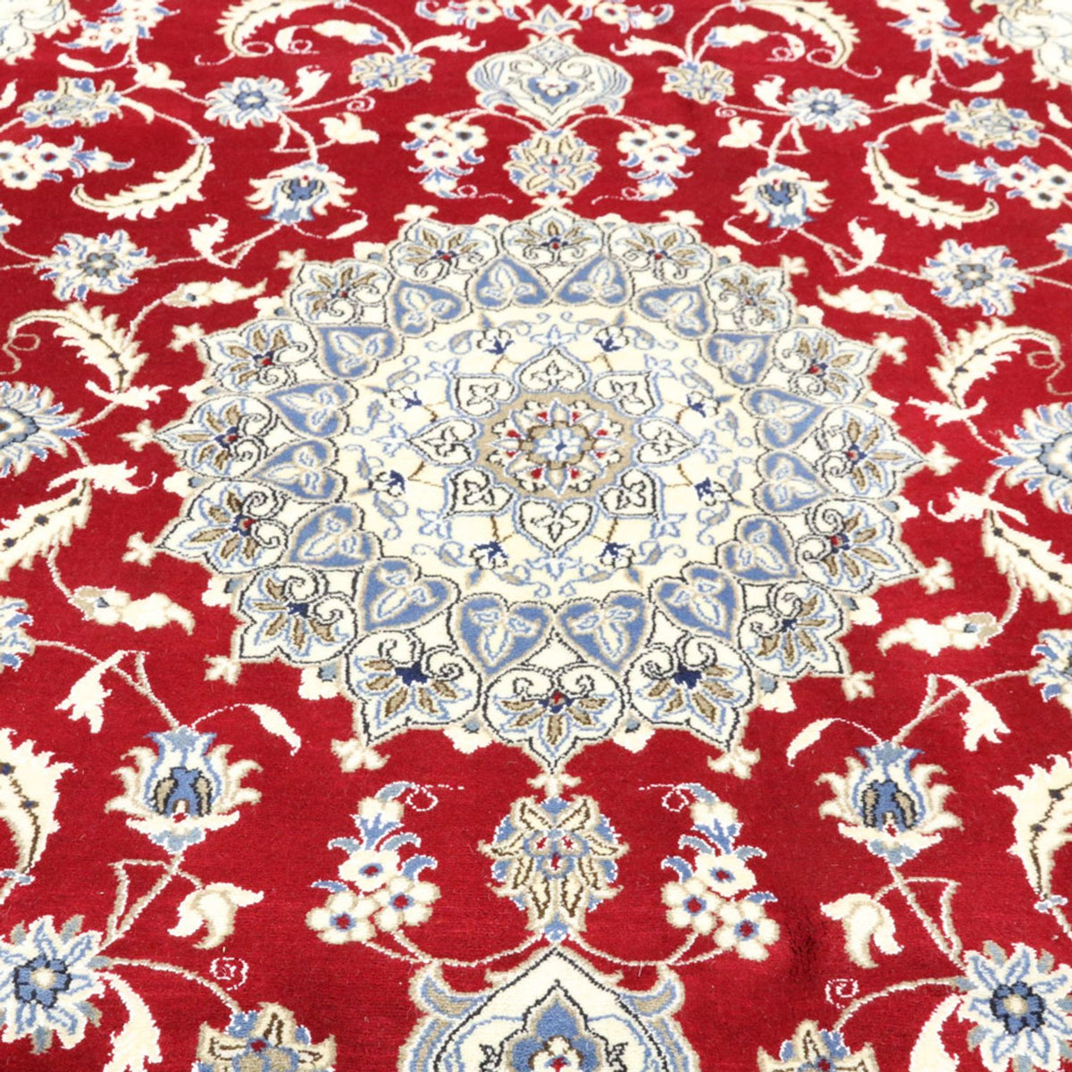 Perserteppich - Nain - 292 x 194 cm - rot