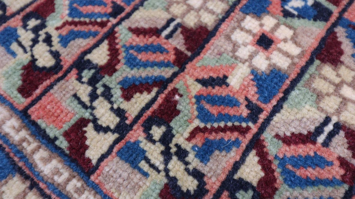 Afghan Teppich - Buchara 75 x 56 cm - blau