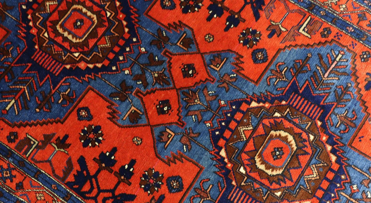 Perserteppich - Nomadic 187 x 122 cm - blau
