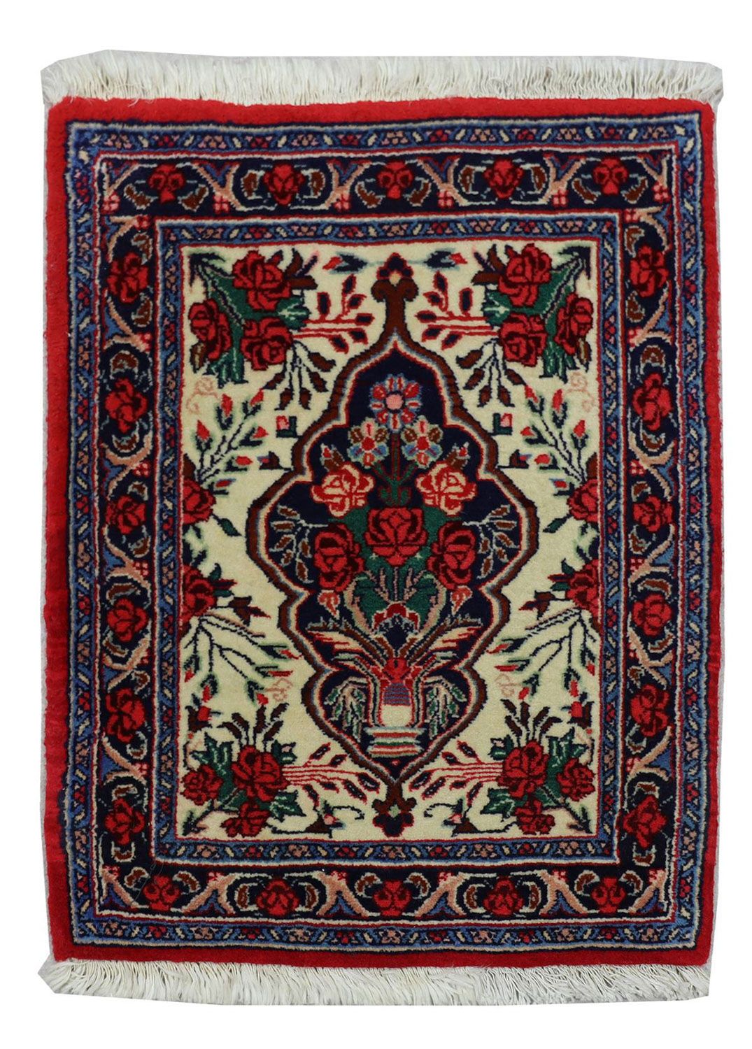 Perserteppich - Bidjar 67 x 55 cm - rot