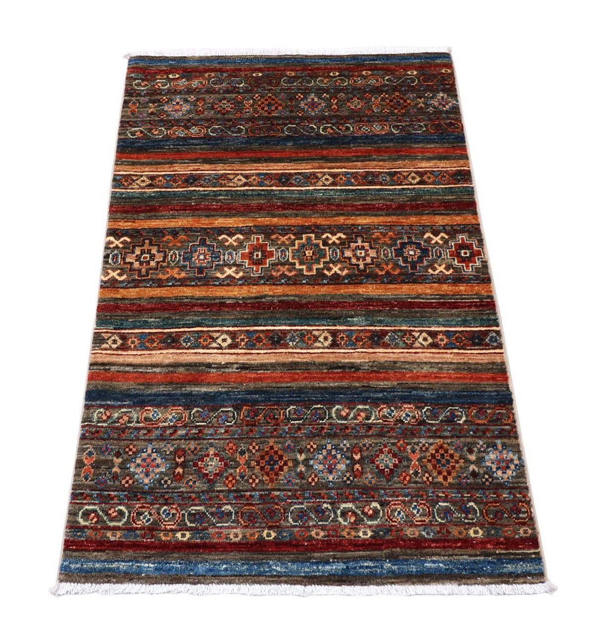 Ziegler Teppich 127 x 84 cm - mehrfarbig