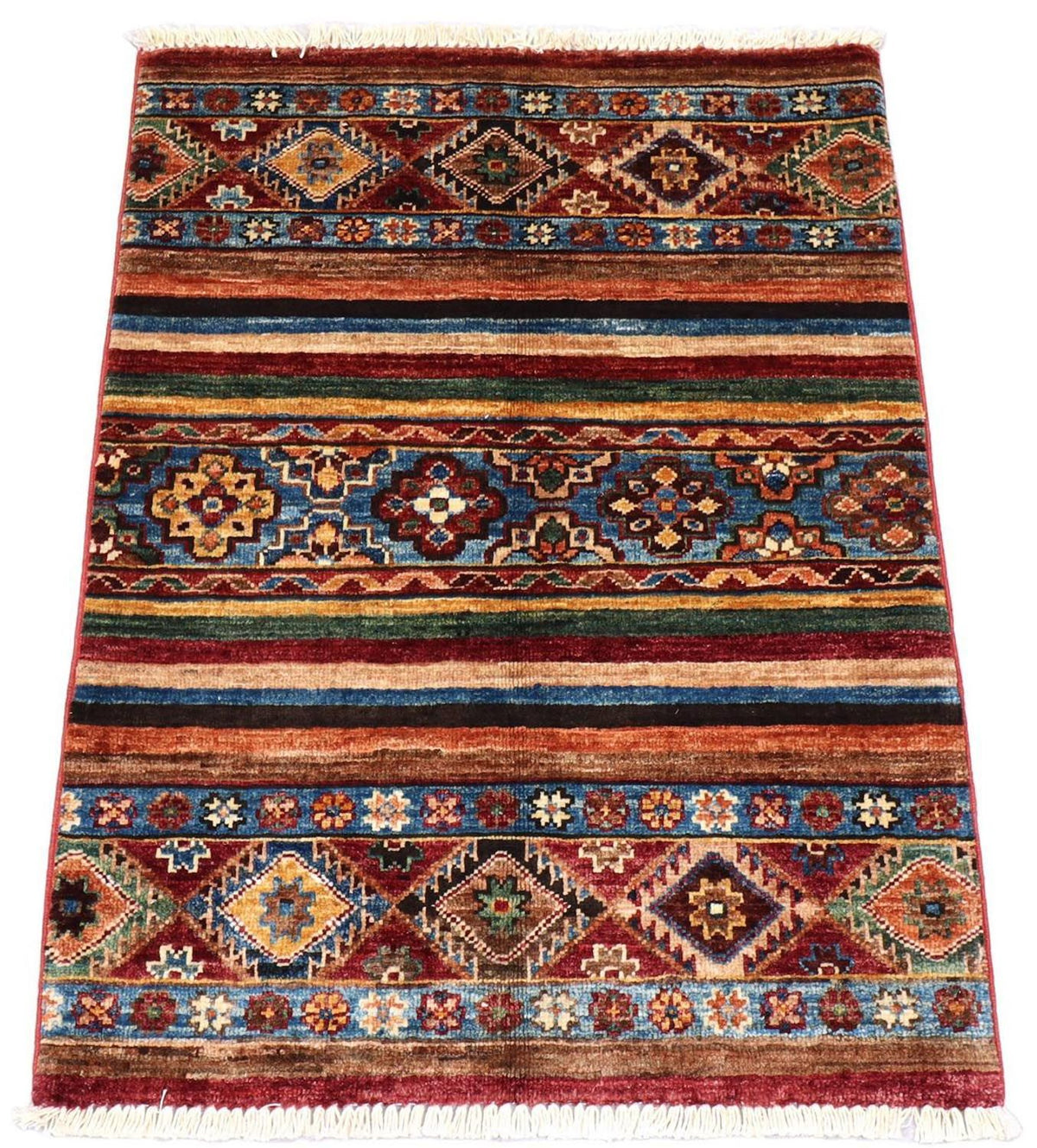 Ziegler Teppich 88 x 65 cm - rot