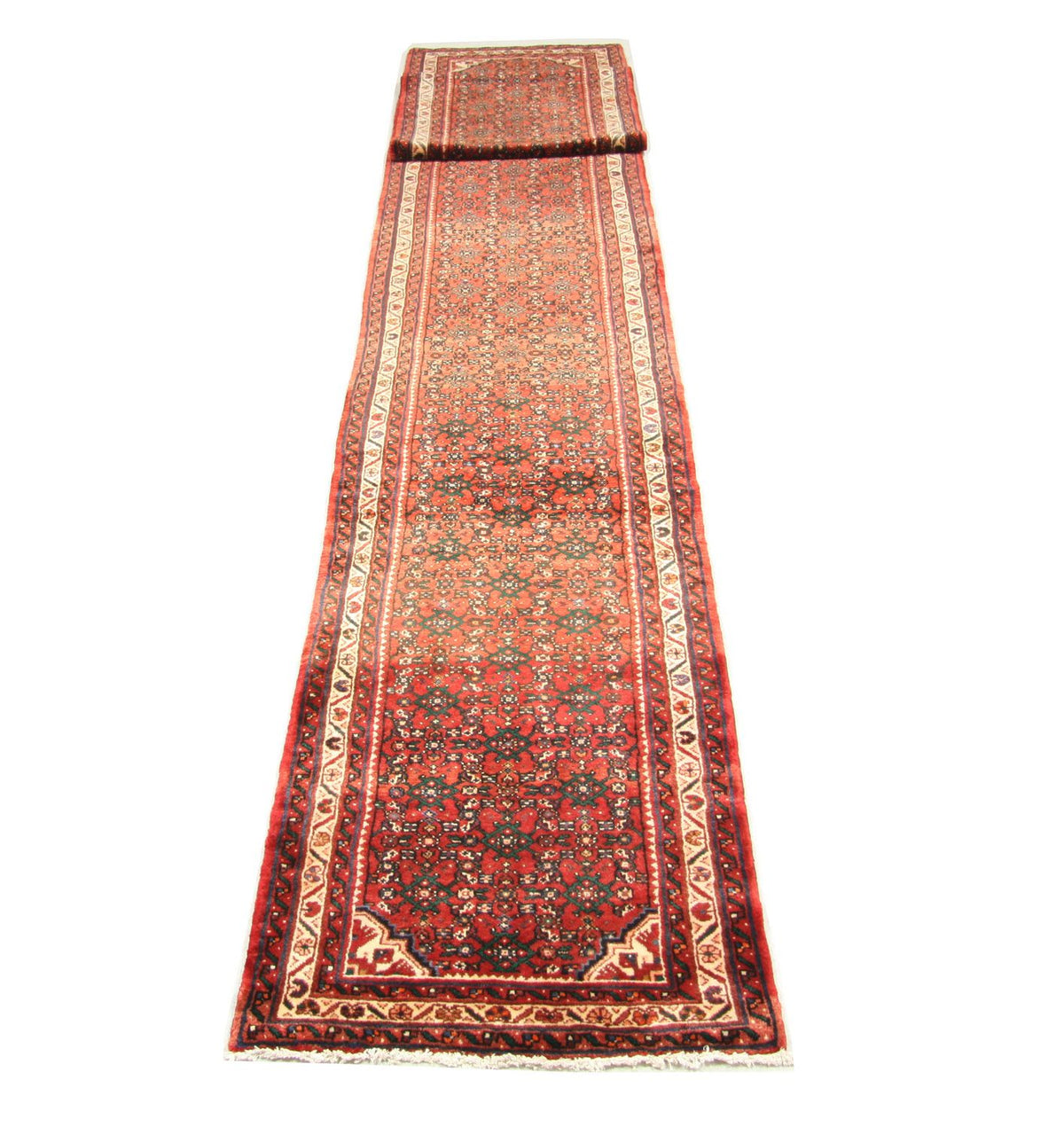 Perserteppich - Nomadic 587 x 86 cm - braun