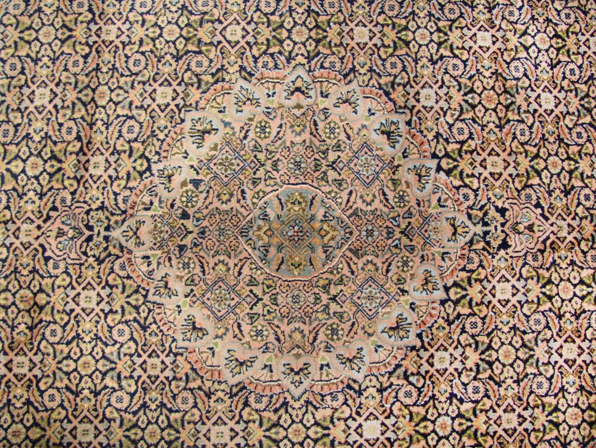 Orientteppich - Bidjar - Indus 290 x 248 cm - blau