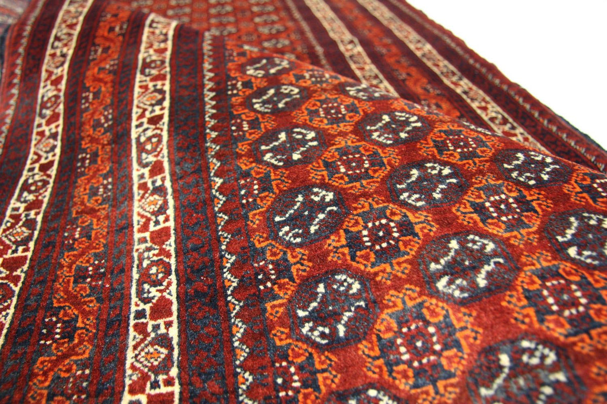 Afghan Teppich - Buchara 290 x 89 cm - rot