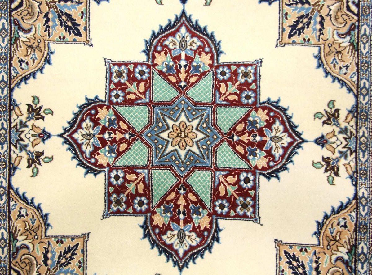 Perserteppich - Nain 105 x 97 cm Teppich Quadratisch