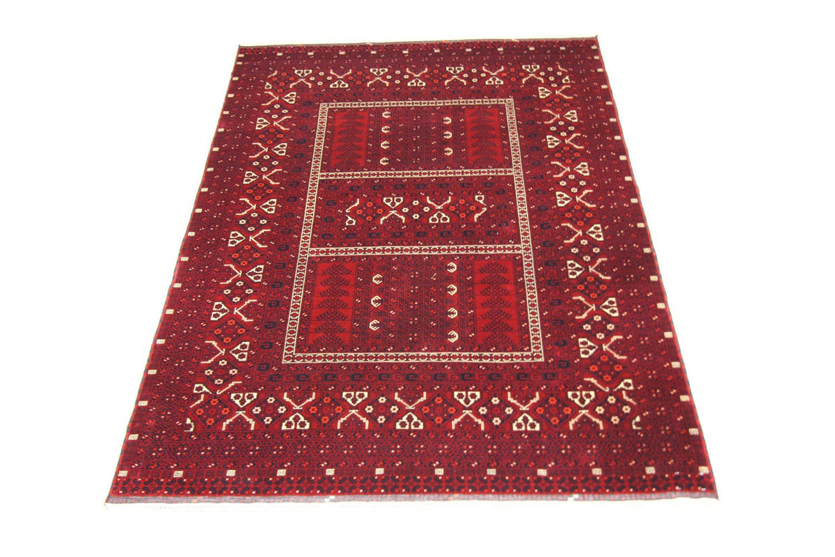 Afghan Teppich 250 x 170 cm - rot