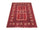 Afghan Teppich 230 x 177 cm - rot