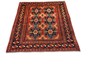 Ziegler Teppich - Kazak 248 x 176 cm - orange