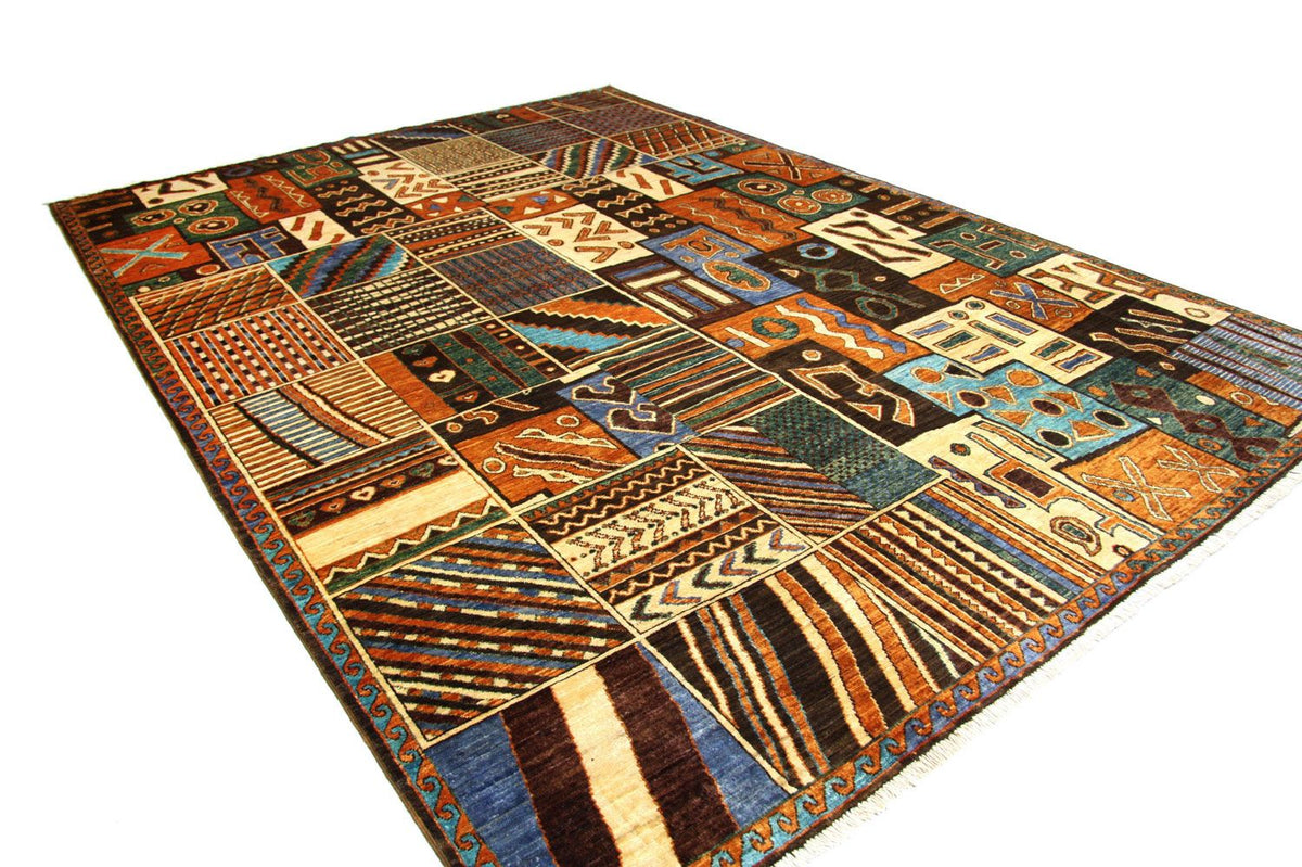 Afghan Teppich 305 x 220 cm - mehrfarbig