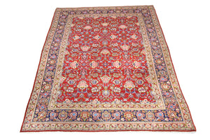 Perserteppich - Keshan 296 x 210 cm - rot