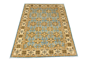 Ziegler Teppich - Kazak 255 x 183 cm - blau