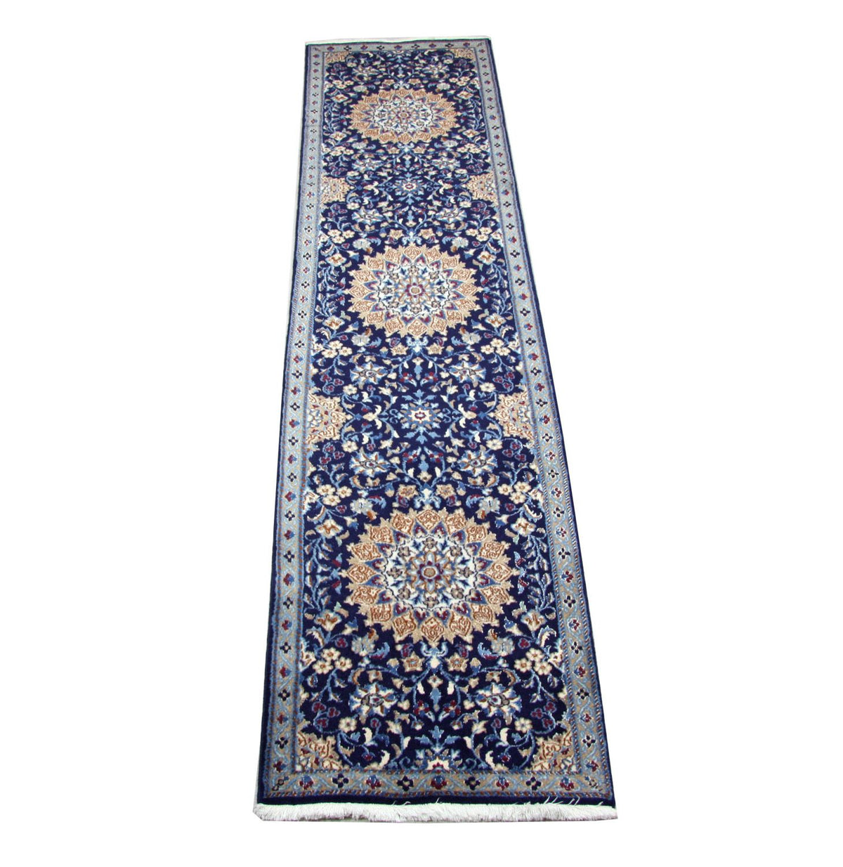 Perserteppich - Nain 340 x 80 cm Teppich Läufer