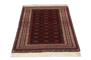 Afghan Teppich 177 x 133 cm - blau
