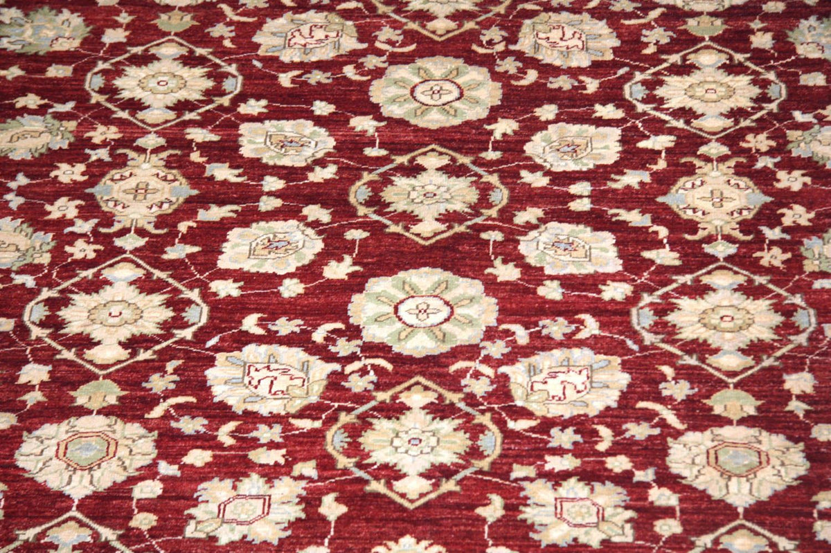 Ziegler Teppich 299 x 251 cm - rot