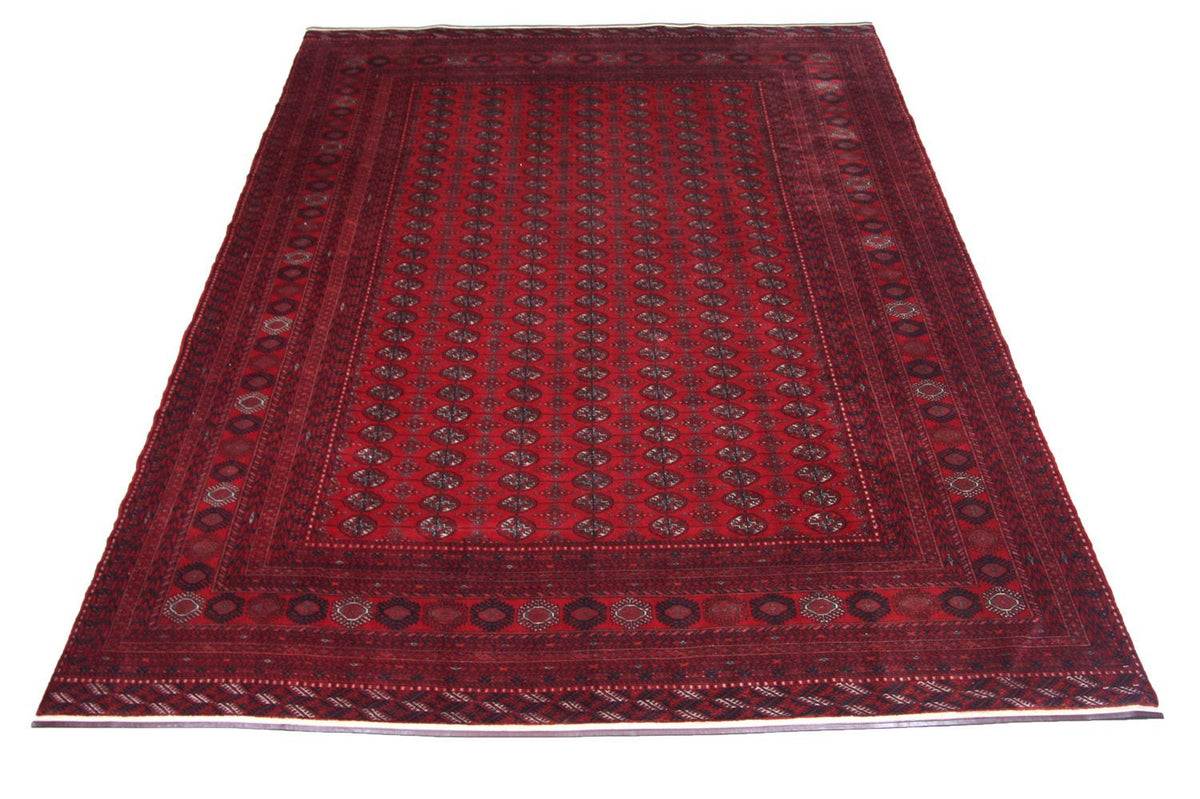 Afghan Teppich - Buchara 338 x 258 cm - rot