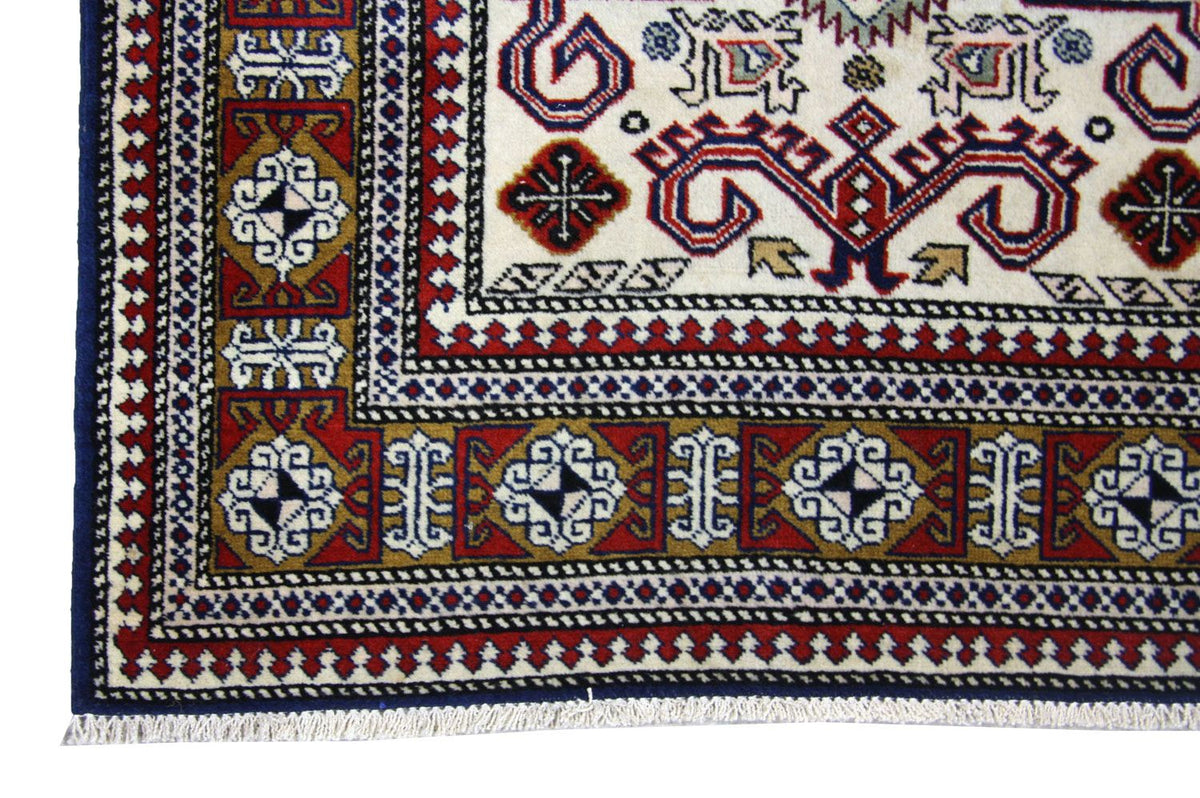 Ziegler Teppich - Kazak 127 x 85 cm - blau