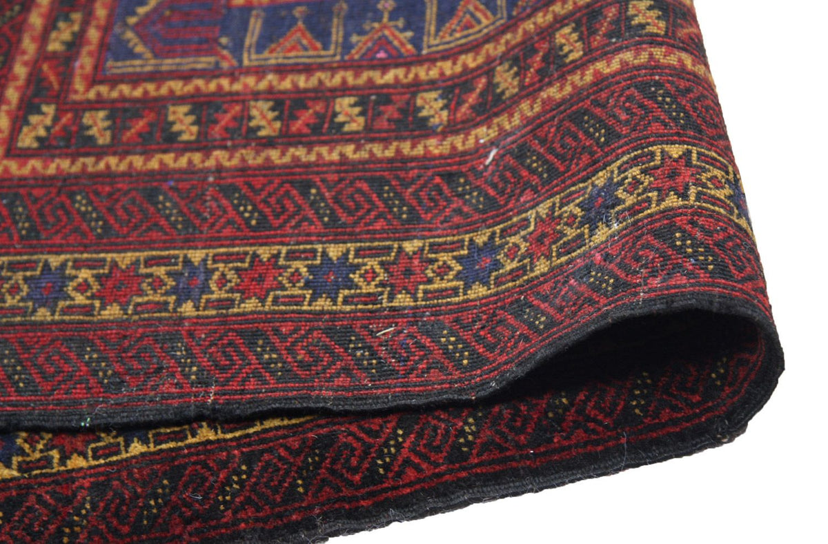 Afghan Teppich 152 x 95 cm - rot