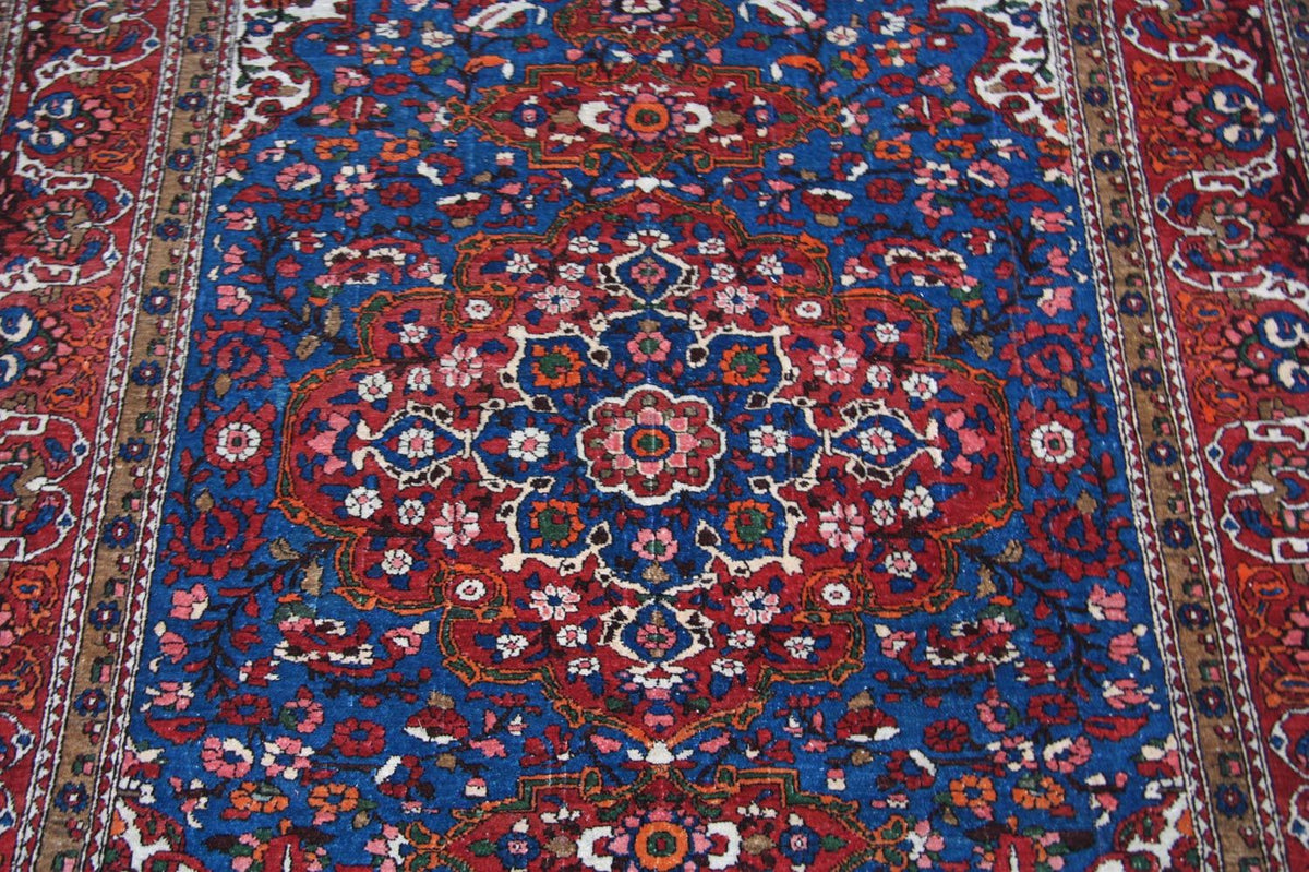 Perserteppich - Nomadic 203 x 143 cm - blau