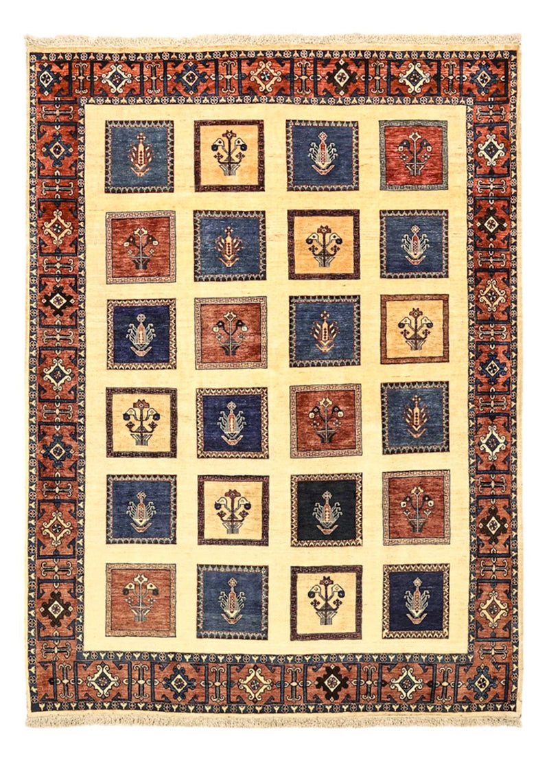 Gabbeh Teppich - Kaschkuli Perser - Royal - 205 x 152 cm - mehrfarbig