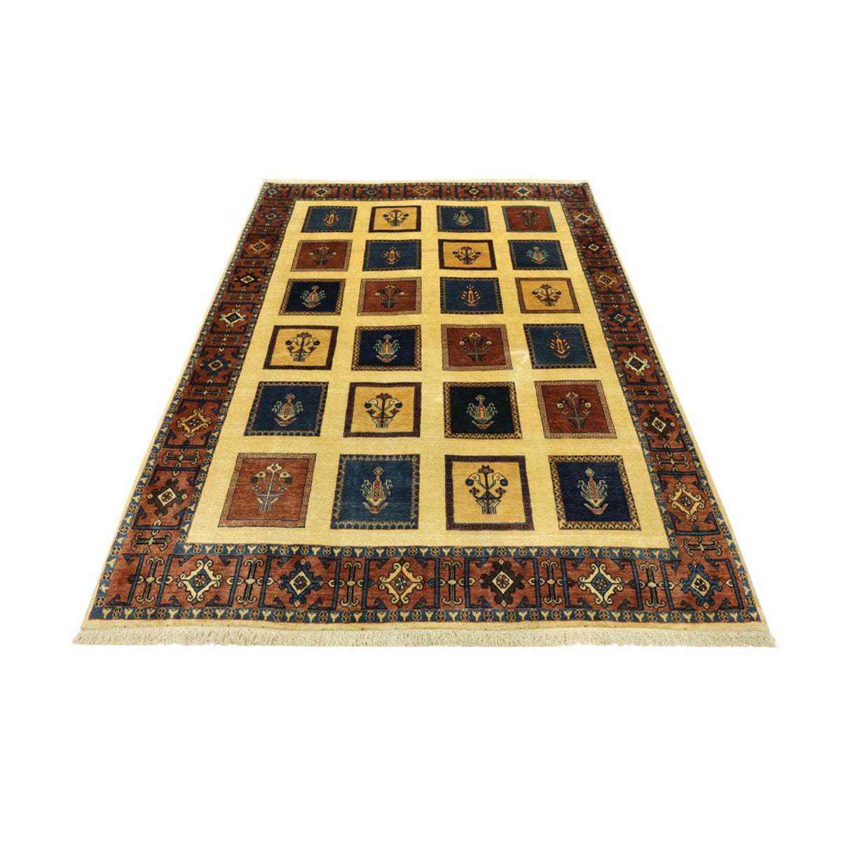 Gabbeh Teppich - Kaschkuli Perser - Royal - 205 x 152 cm - mehrfarbig