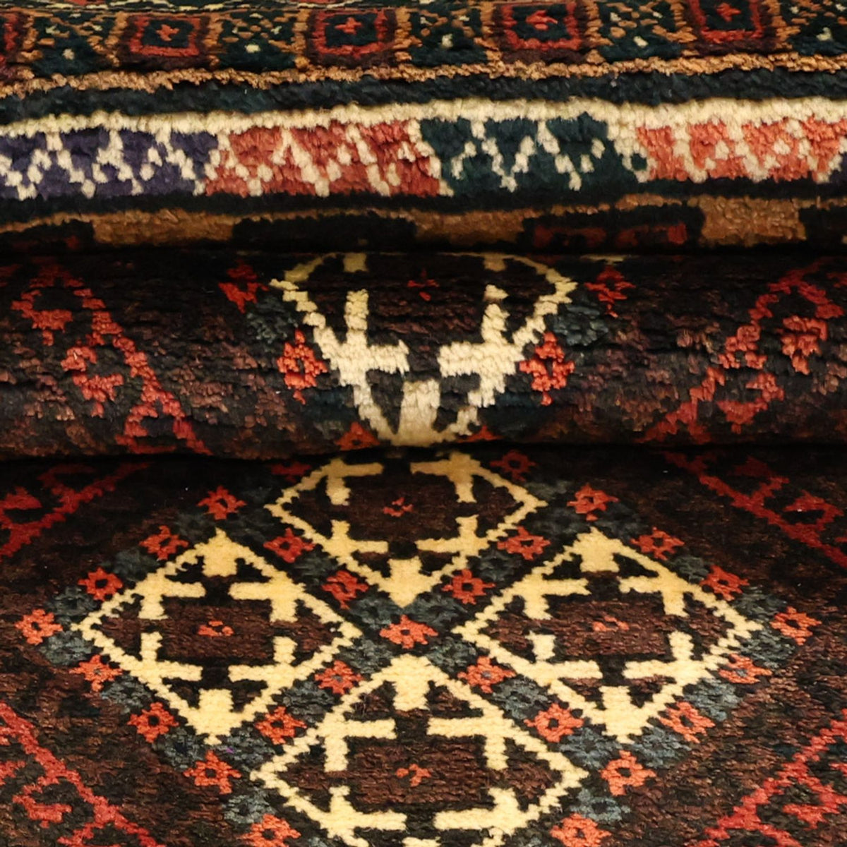 Läufer Belutsch - 230 x 120 cm - braun