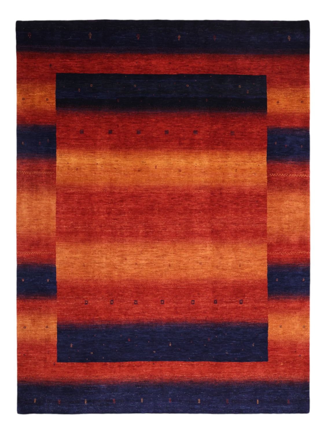 Gabbeh Teppich - Kaschkuli Perser - 328 x 248 cm - mehrfarbig