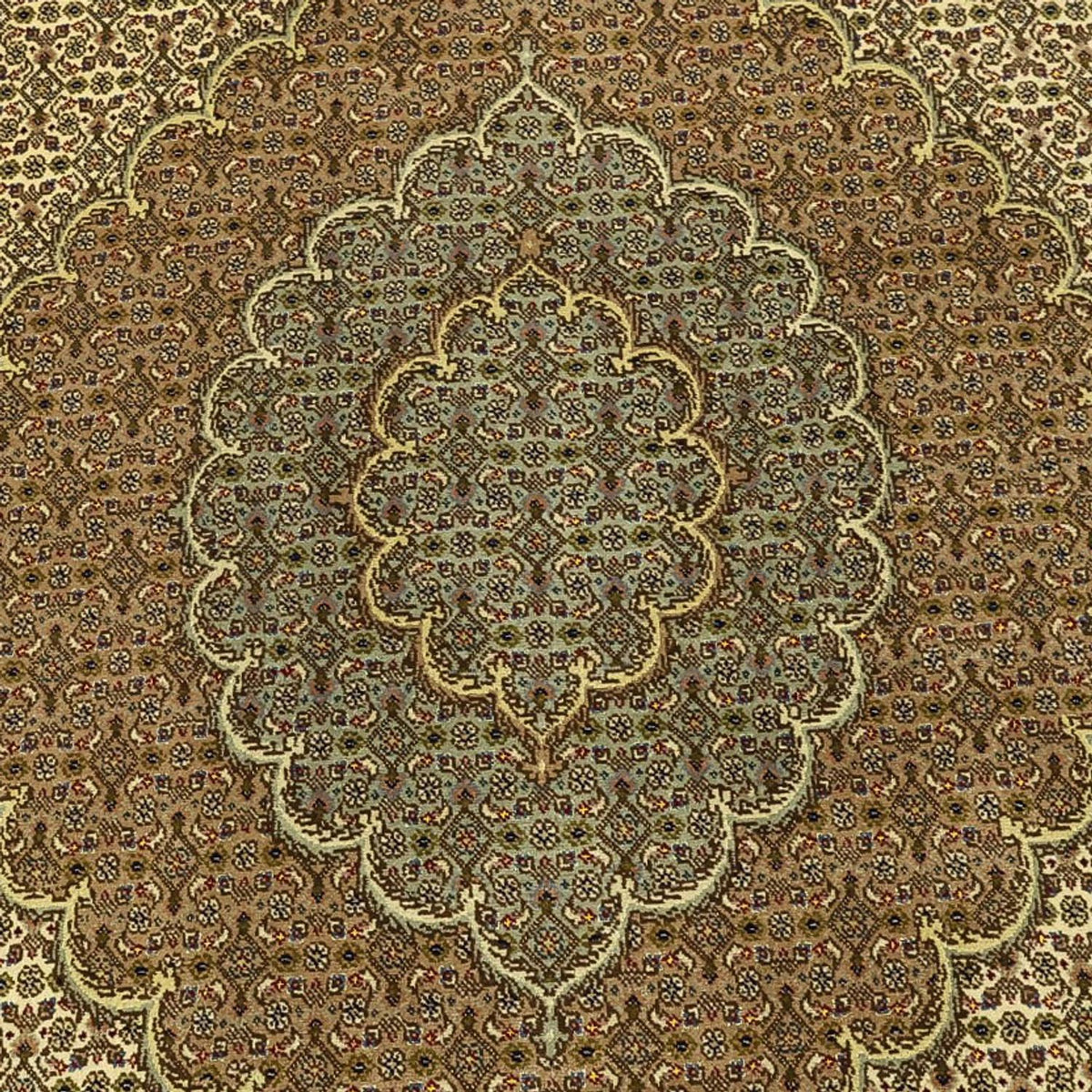 Perserteppich - Täbriz - Royal - Royal - 302 x 200 cm - dunkelbeige